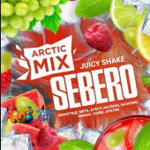 Табак Sebero Arctic Mix Джуси Шейк - Виноград, Мята, Арбуз, Малина, Базилик, Лимон, Лайм, Арктик (Juicy Shake) 100г